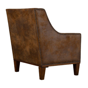  Modern European furniture - Brown Leather Armchair - www.oroa.com | Oroa.com