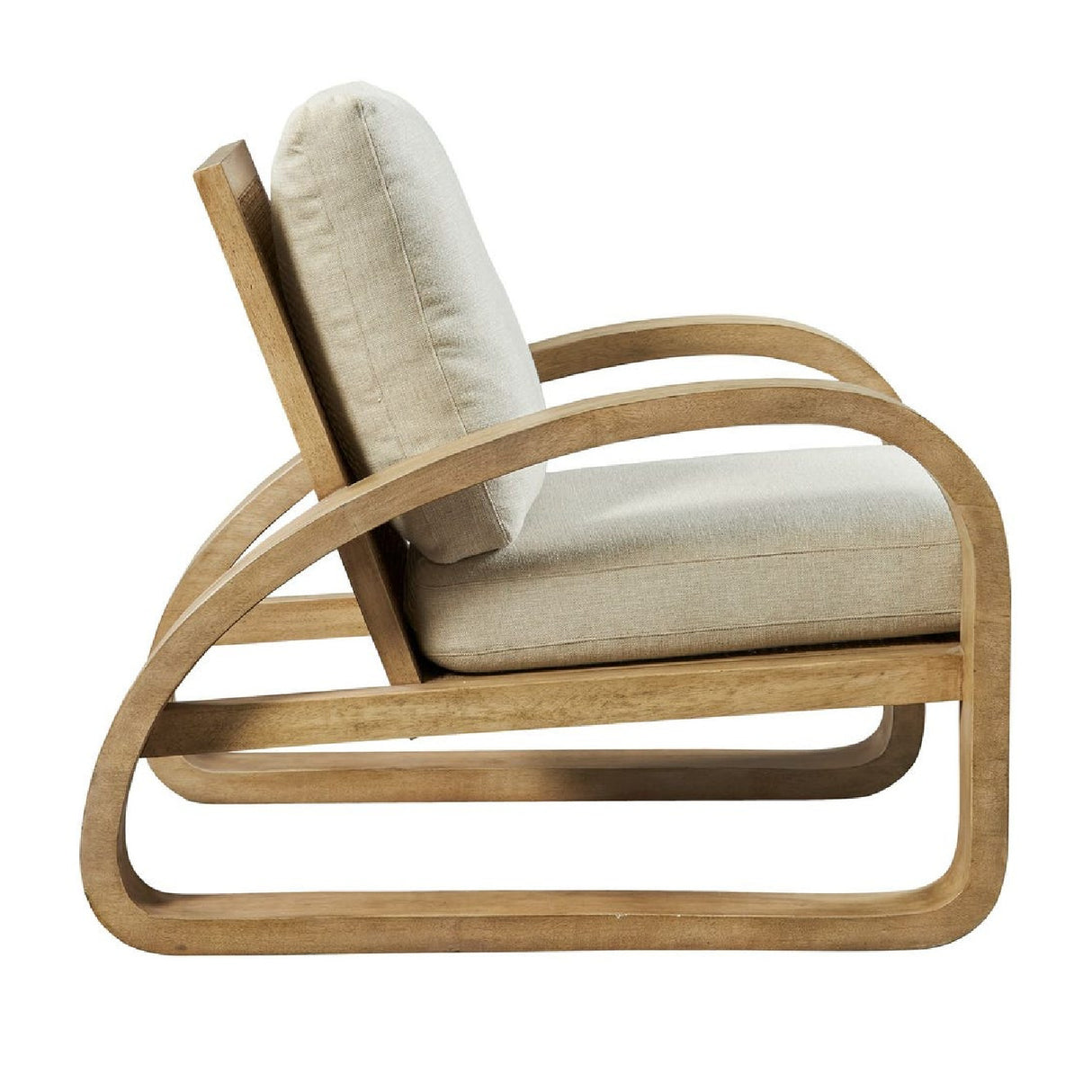   Mango Wood Framed Accent Chair | Oroa.com