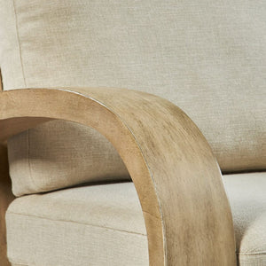   Mango Wood Framed Accent Chair | Oroa.com
