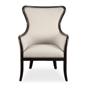   Nail Trimmed Wingback Accent Chair | Oroa.com