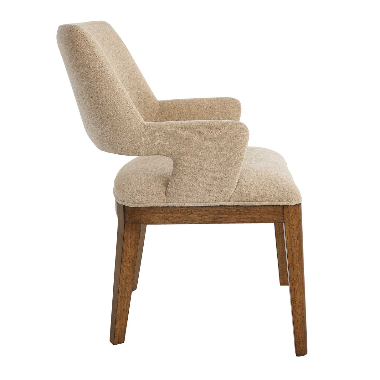   Cream Open-Back Dining Chair | Oroa.com