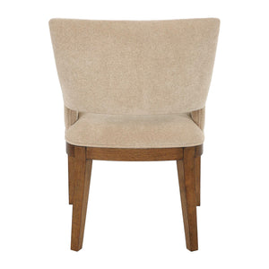   Cream Open-Back Dining Chair | Oroa.com