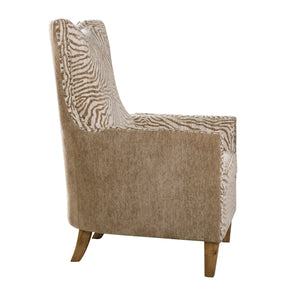   Wingback Beige Lounge Armchair | Oroa.com