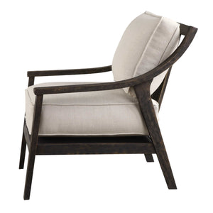   Rustic Hardwood Lounge Chair | Oroa.com