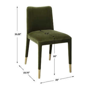   Upholstered Dining Chair Set (2) | Oroa.com