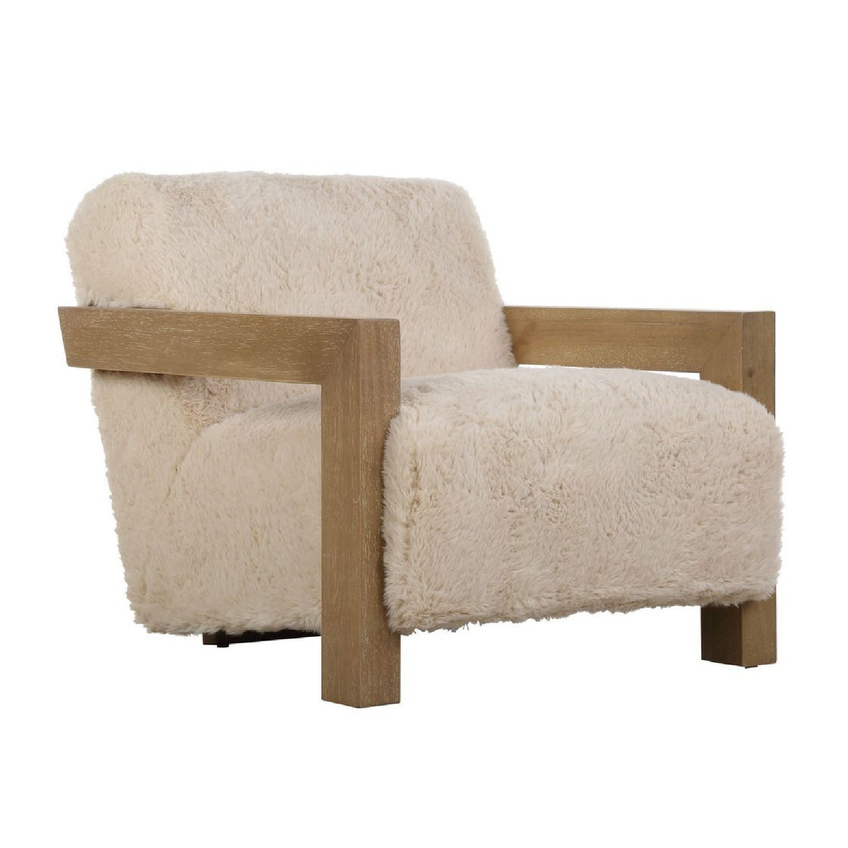   Cream Sheepskin Accent Chair | Oroa.com