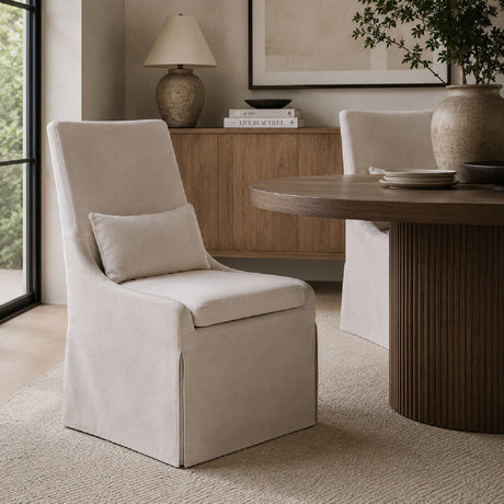  Slipcovered Accent Chair | Oroa.com