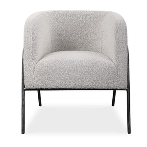   Barrel-Back Scandinavian Accent Chair | Oroa.com