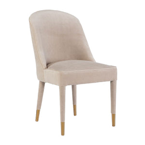   Welted Trim Modern Dining Chairs (2) | Oroa.com