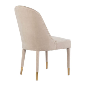   Welted Trim Modern Dining Chairs (2) | Oroa.com