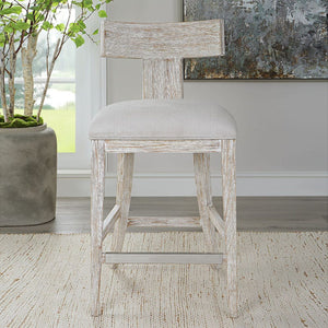   Wooden Klismos Counter Stool | Oroa.com