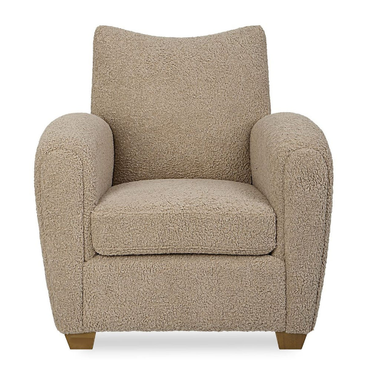   Shearling-Inspired Accent Chair | Oroa.com