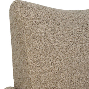   Shearling-Inspired Accent Chair | Oroa.com