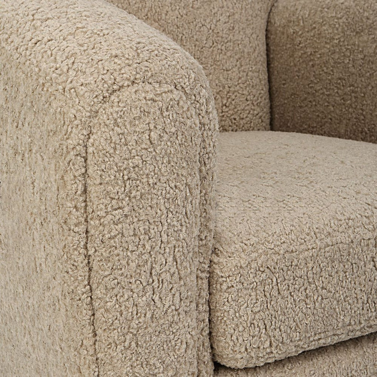  Shearling-Inspired Accent Chair | Oroa.com