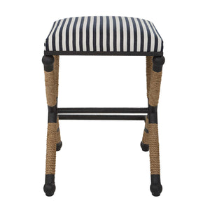   Sailor Striped Counter Stool | Oroa.com