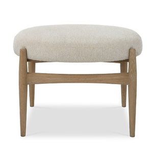   Oak Base White Fabric Bench S | Oroa.com