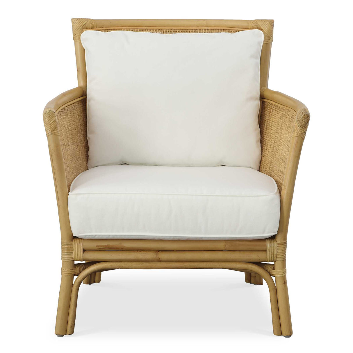   Cushioned Rattan Accent Chair | Oroa.com