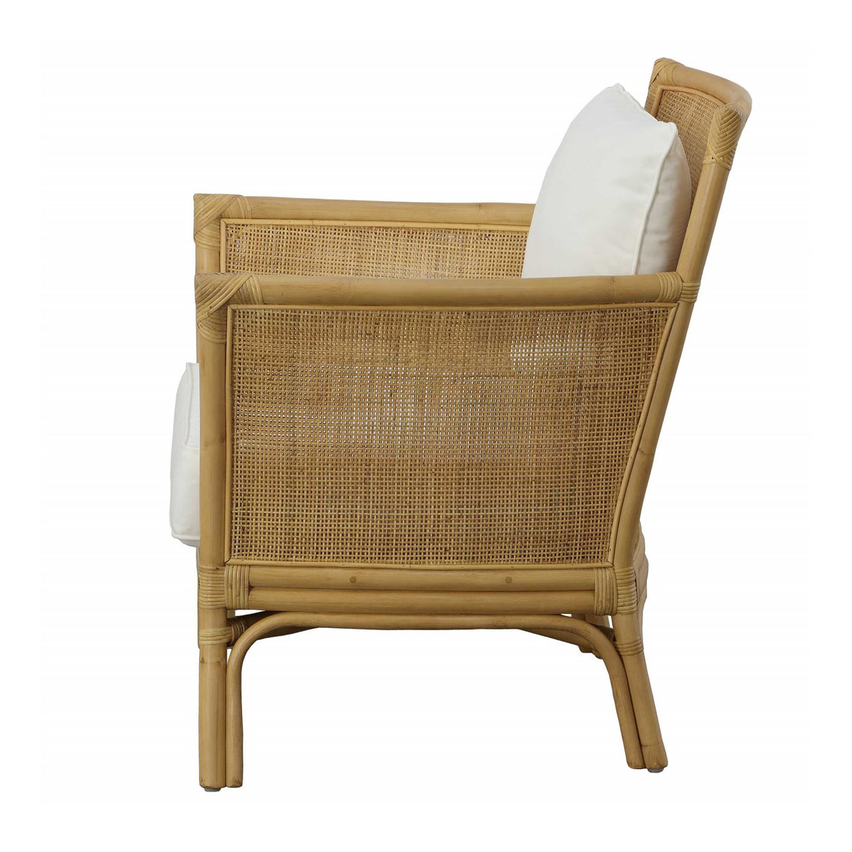   Cushioned Rattan Accent Chair | Oroa.com