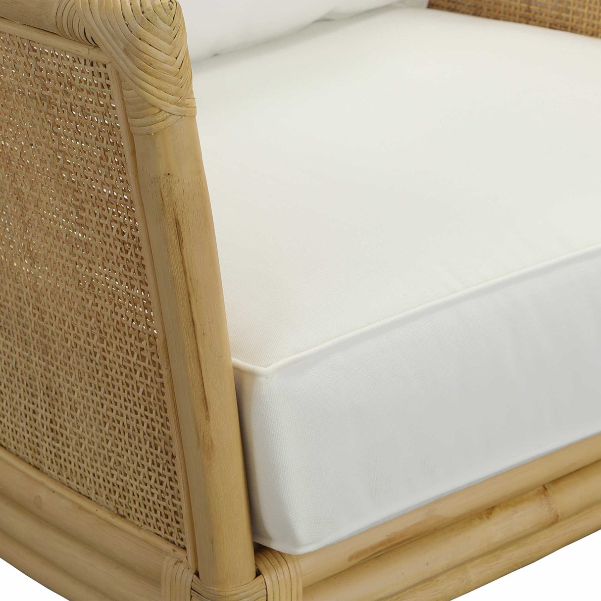   Cushioned Rattan Accent Chair | Oroa.com