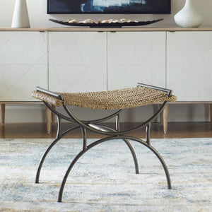   Woven Seagrass Bench S | Oroa.com