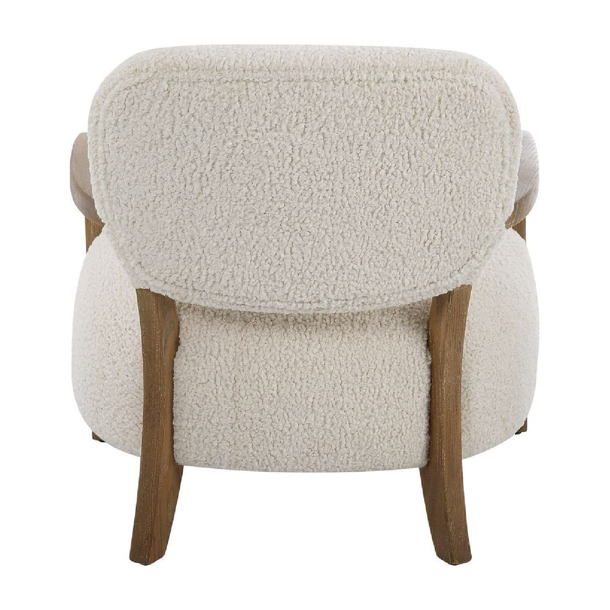   Cream Shearling Accent Chair | Oroa.com