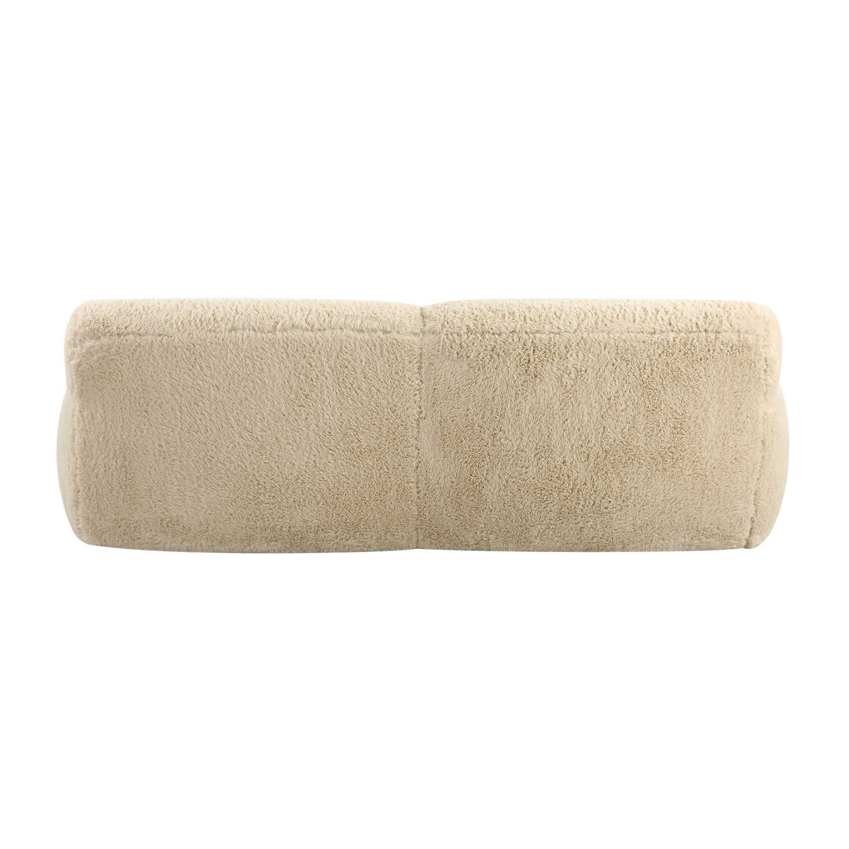   Cream Long-Haired Sheepskin Sofa | Oroa.com