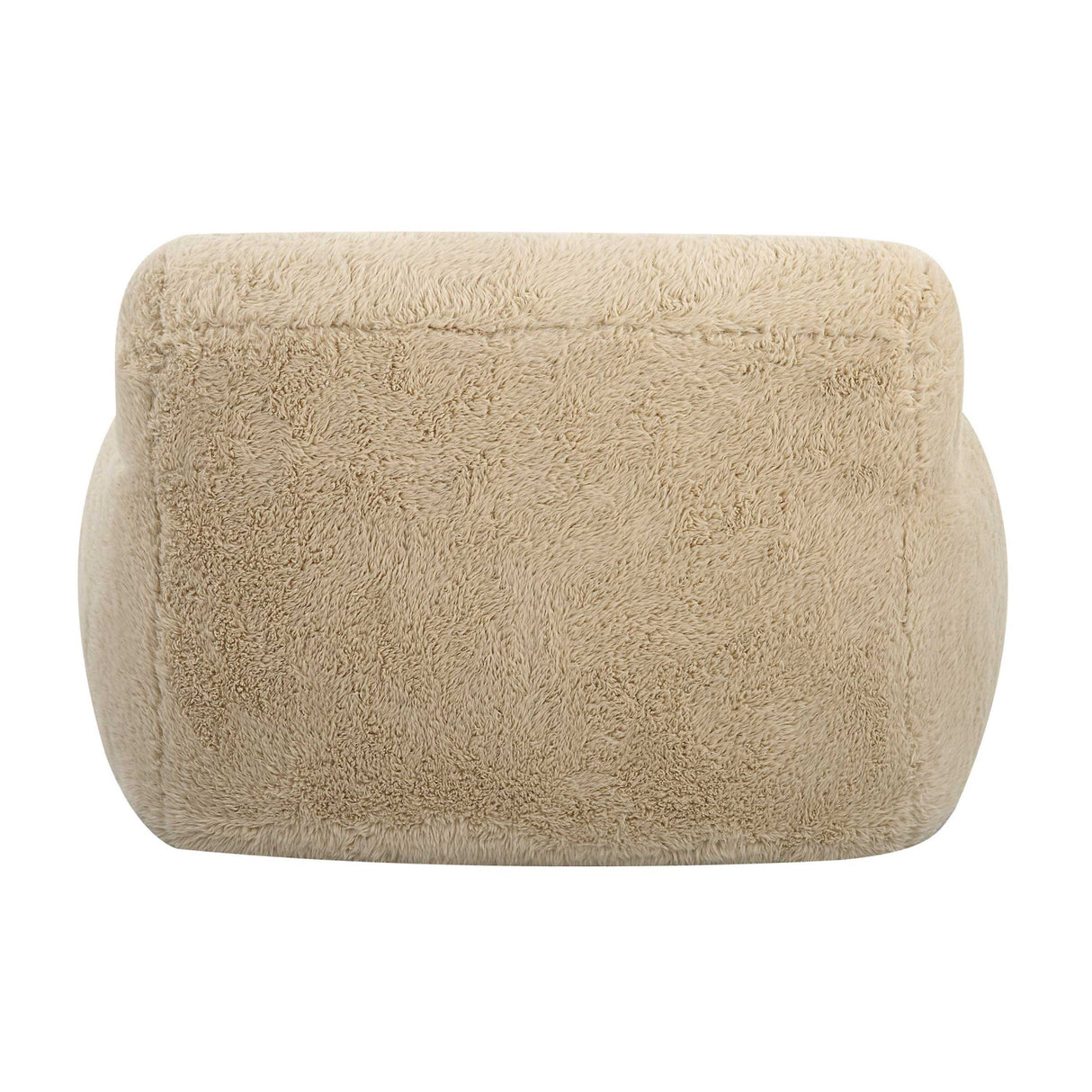   Cream Long-Haired Sheepskin Accent Chair | Oroa.com