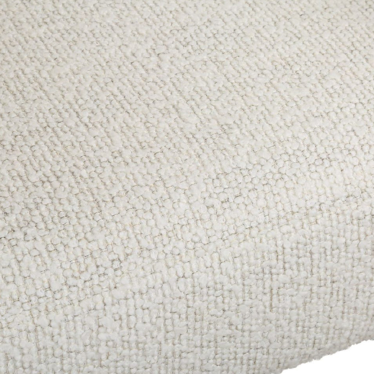   White Boucle Barrel Accent Chair | Oroa.com