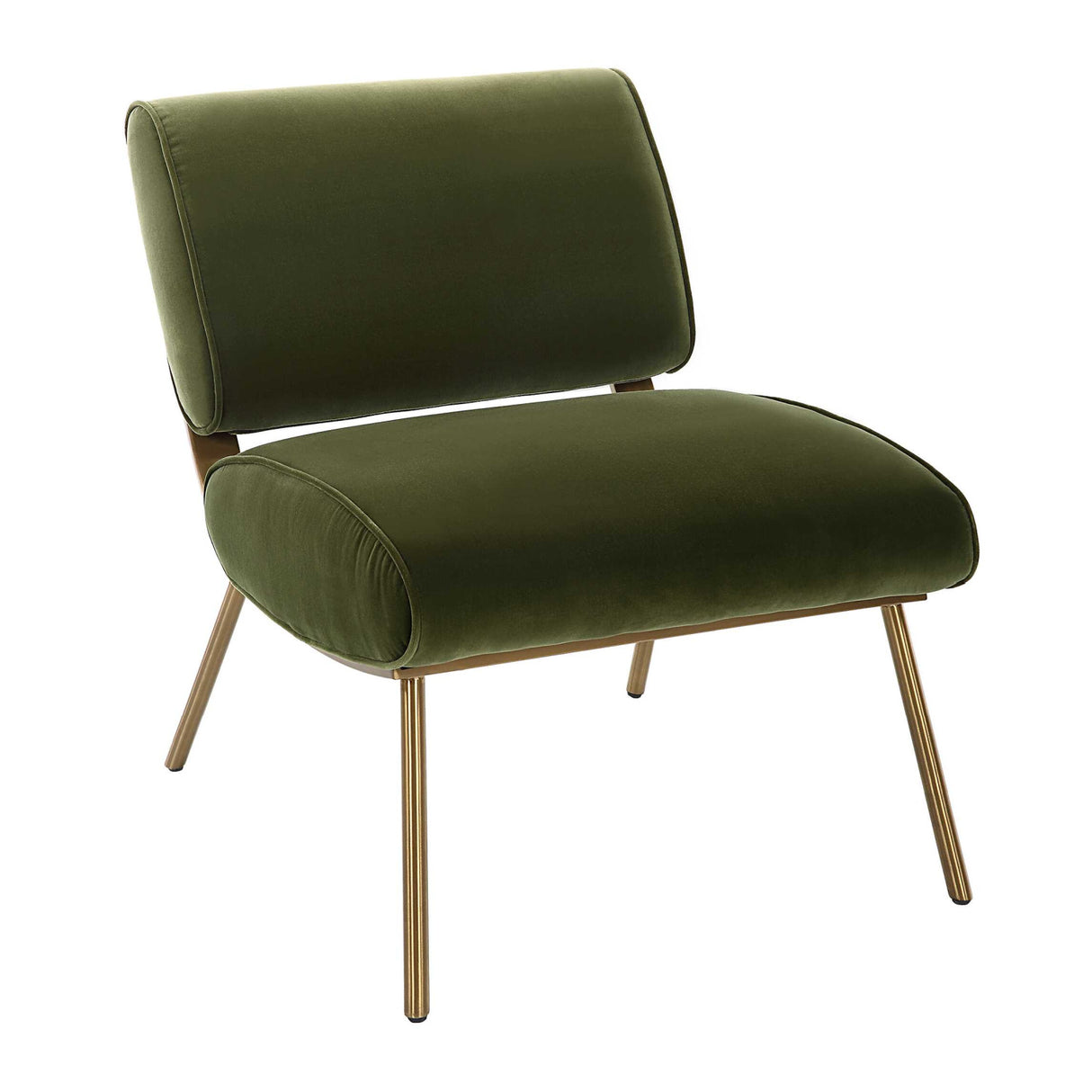   Green Velvet Accent Chair | Oroa.com