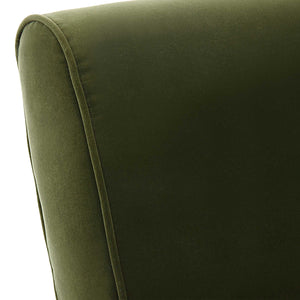   Green Velvet Accent Chair | Oroa.com
