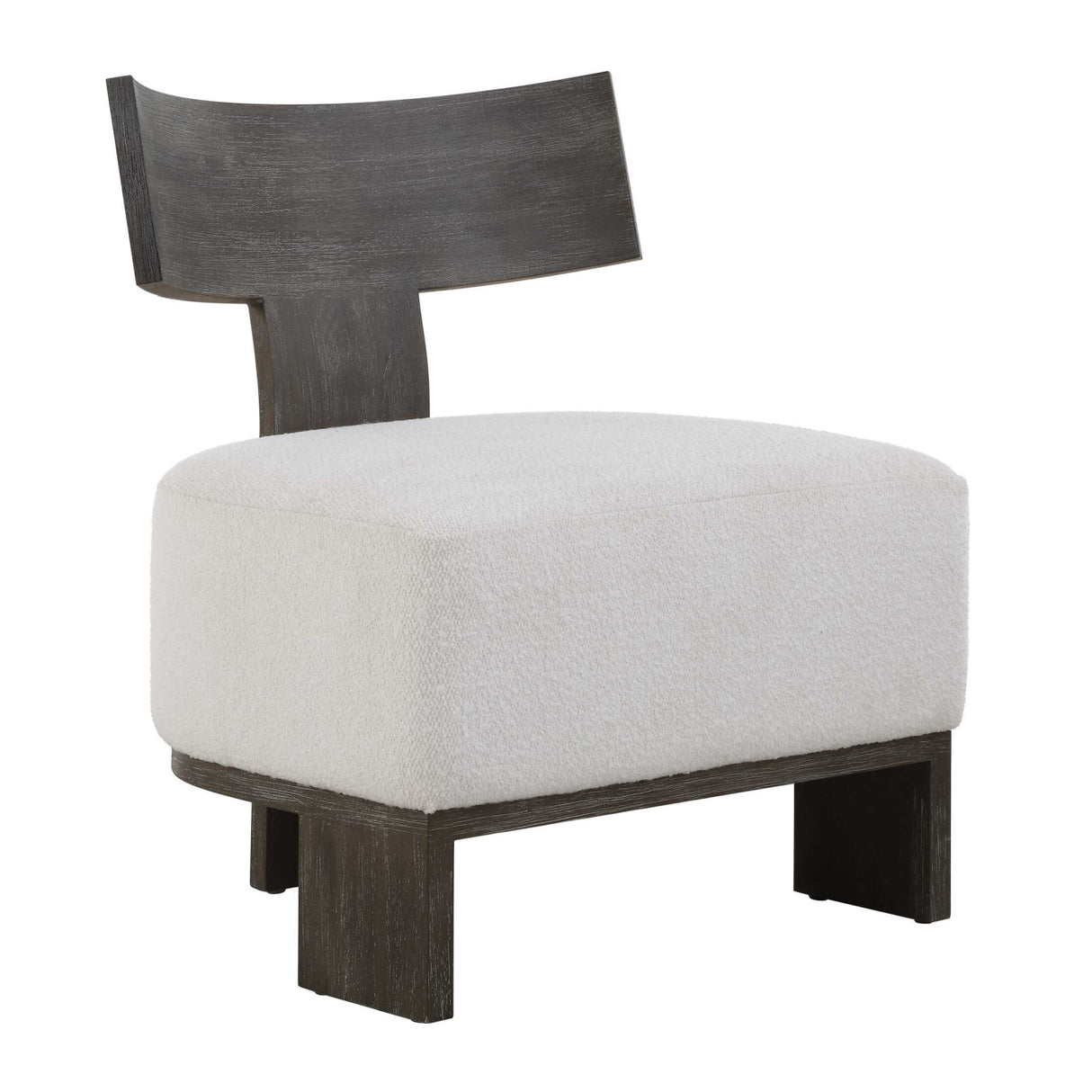   Solid Bent Wood Accent Chair | Oroa.com