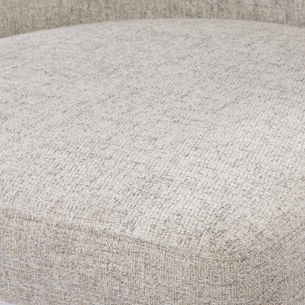   Taupe Fabric Sloped Dining Chair | Oroa.com