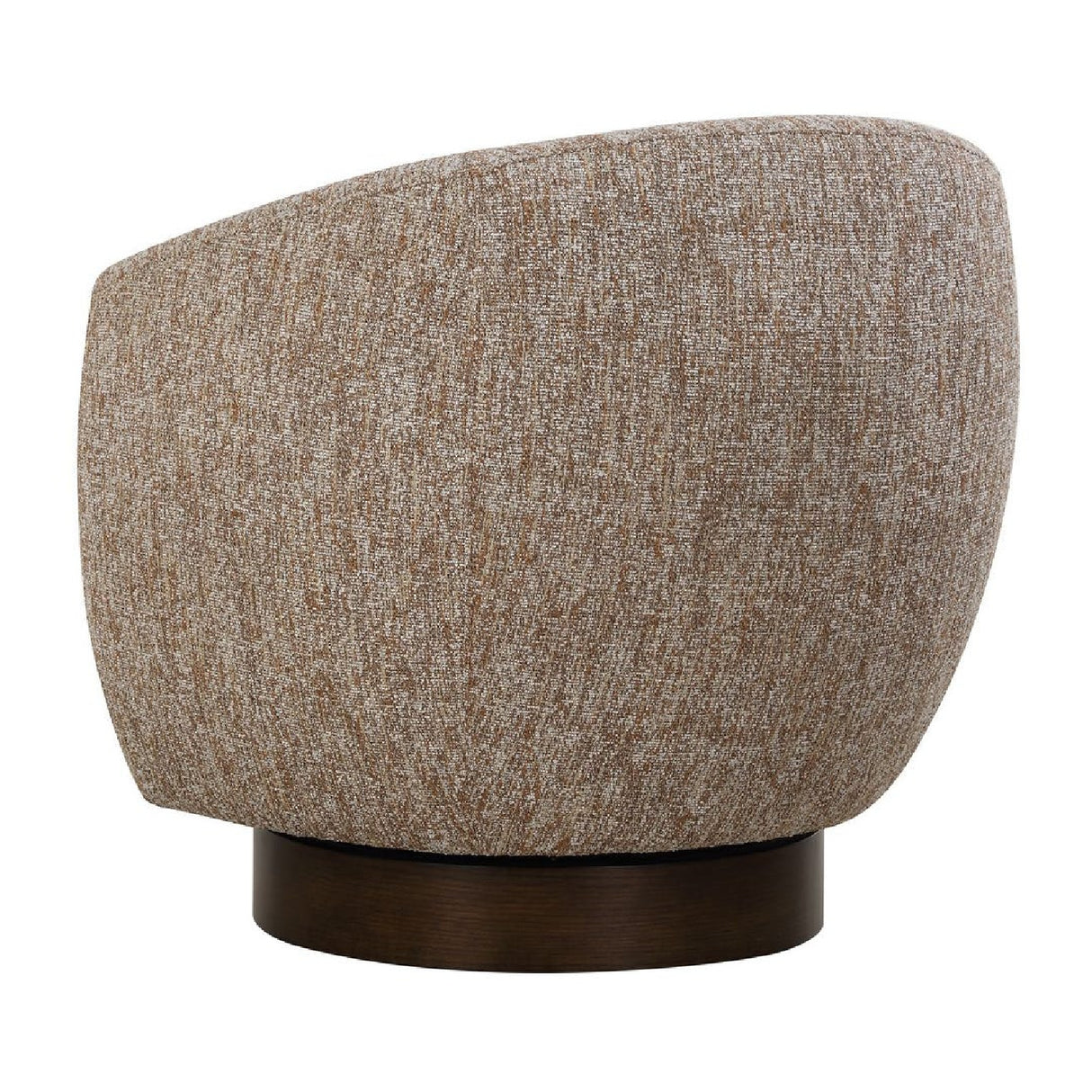   Brown Barrel Swivel Chair | Oroa.com