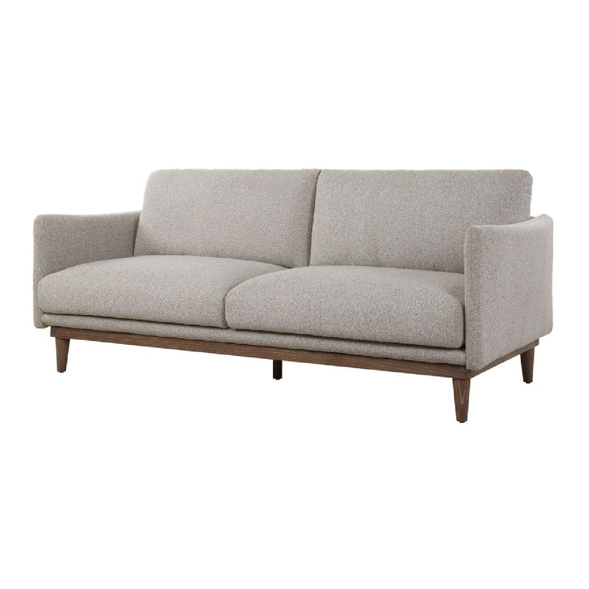   Beige Boucle Sofa | Oroa.com