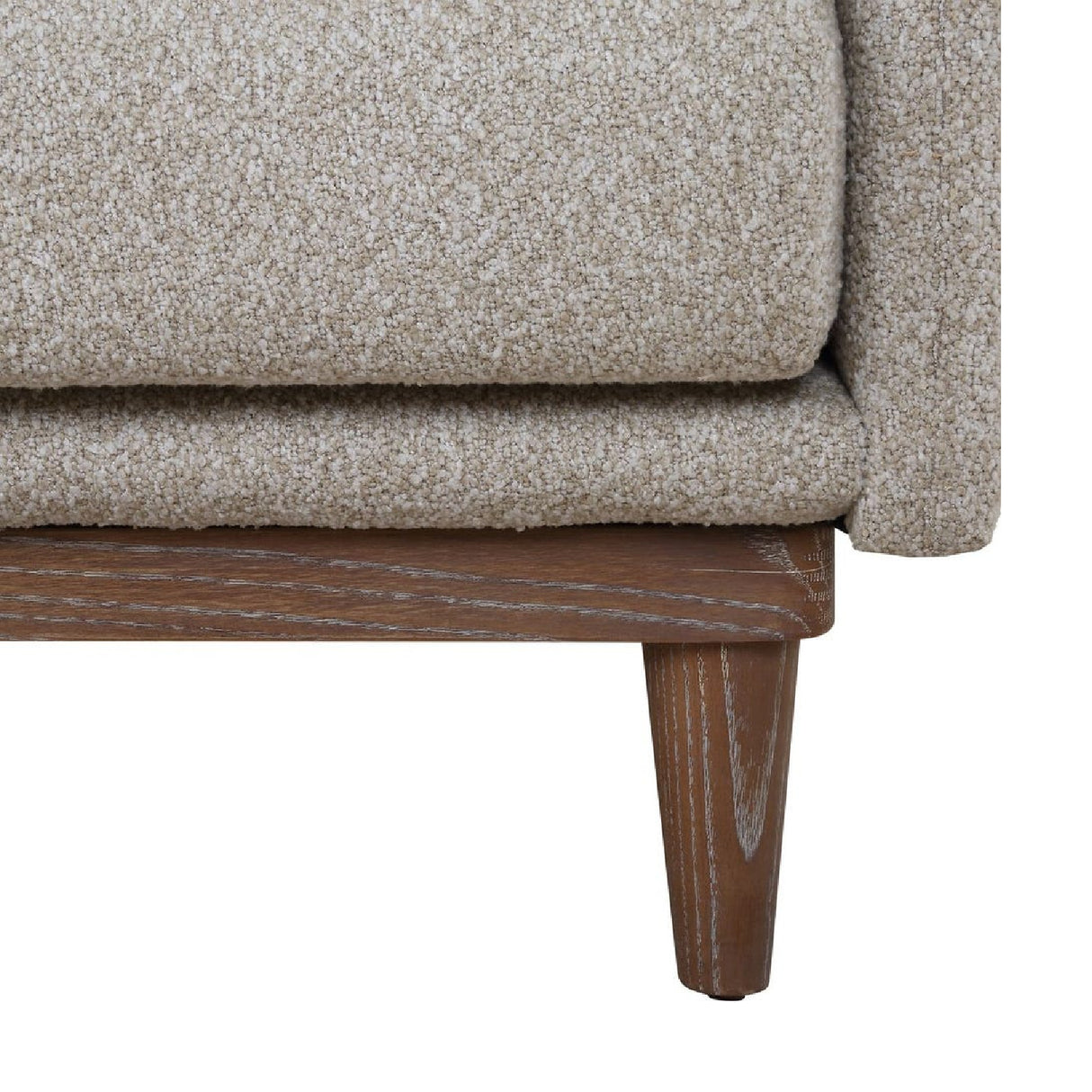   Beige Boucle Sofa | Oroa.com