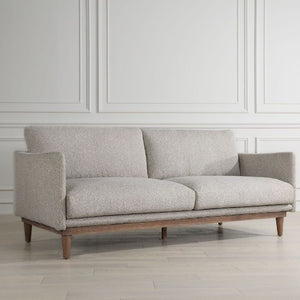   Beige Boucle Sofa | Oroa.com