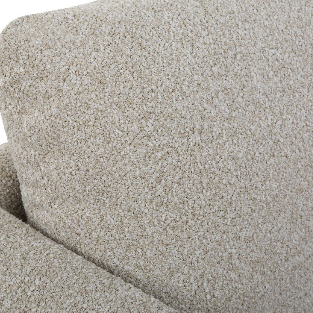   Beige Boucle Sofa | Oroa.com