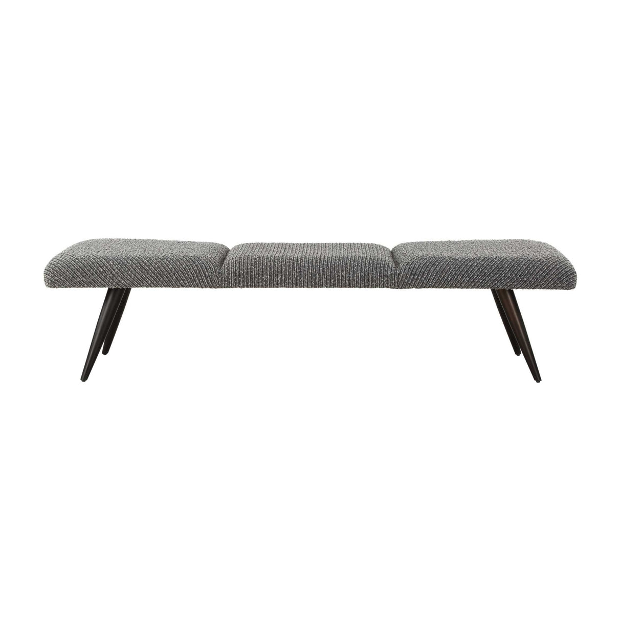   Gray Boucle Bench | Oroa.com
