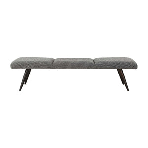   Gray Boucle Bench | Oroa.com