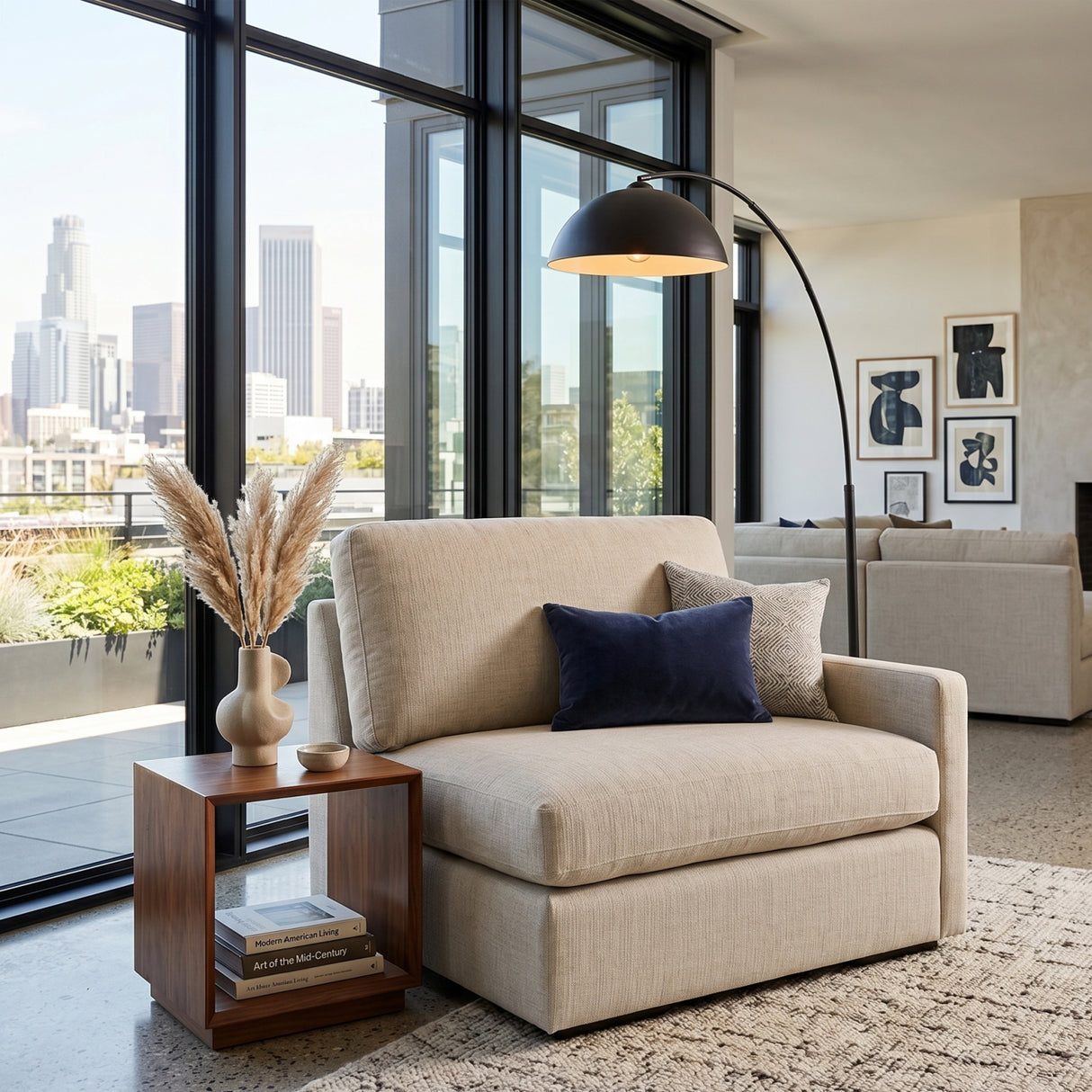   Beige Sectional Sofa | Oroa.com