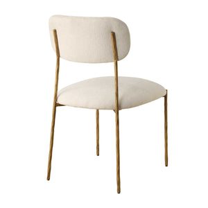   White Floating-Back Dining Chairs (2) | Oroa.com