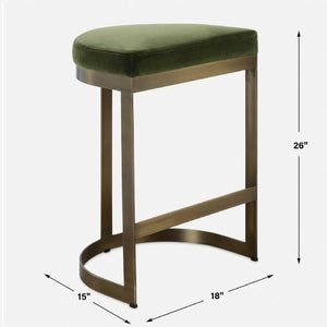   Iron Arched Counter Stool | Oroa.com