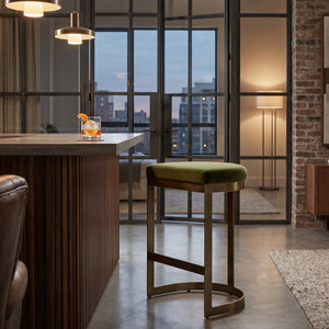   Iron Arched Counter Stool | Oroa.com