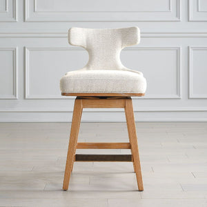   White Swivel Counter Stool | Oroa.com
