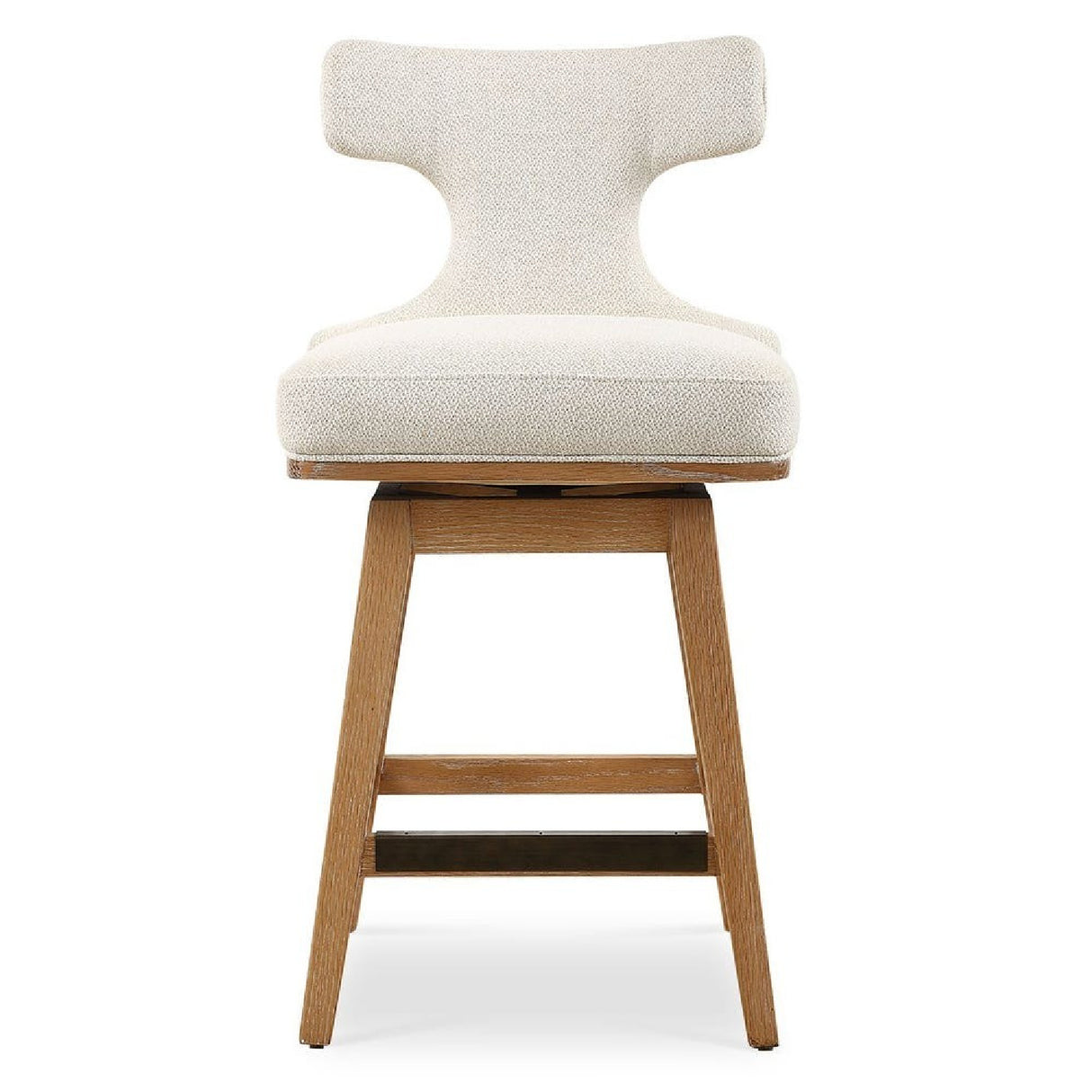   White Swivel Counter Stool | Oroa.com