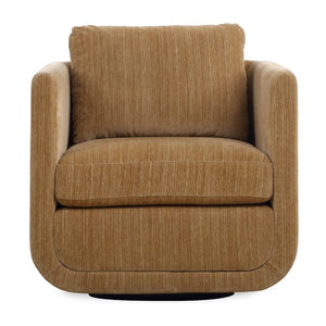  Chenille Rounded Swivel Chair | Oroa.com
