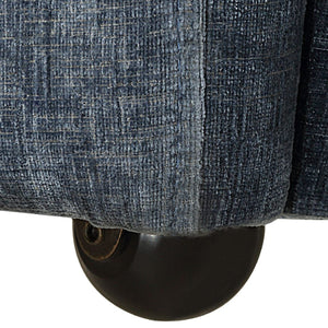  Velvet Dining Chair with Casters | Oroa.com