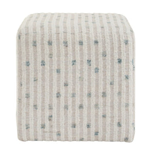   Chenille Cube Ottoman | Oroa.com
