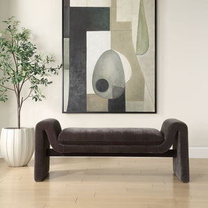   Black Velvet Bench | Oroa.com