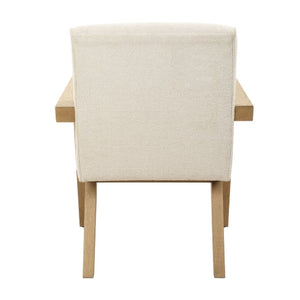   Oak Framed Padded Dining Chair | Oroa.com